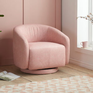 Mickey Doodle Swivel Accent Chair